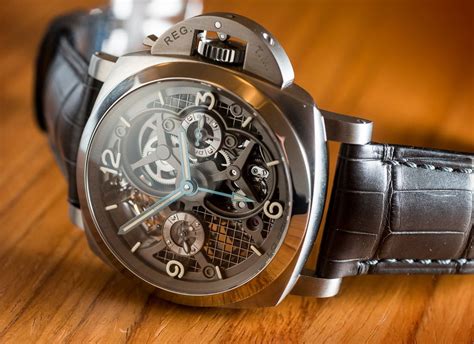 panerai pocket watch tourbillon|panerai luminor gmt review.